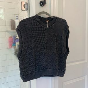 Free People Oversized Sweater Vest